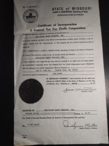Mid-Coast Articles of Incorporation March, 1977