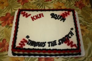 cake for the new transmitter