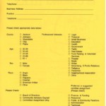 1981 Volunteer Information Flyer - Form