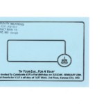 1989 Anniversary Mailer