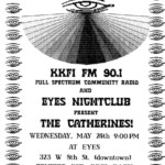 1989 Eyes Nightclub Benefit Flyer