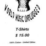 1996 World Unplugged T-Shirt Flyer