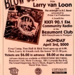 2000 Beaumont Club Event Flyer