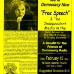 2002 FCR Amy Goodman Benefit Flyer