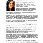 2002 FCR Amy Goodman Biography Flyer