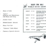 1996 World Unplugged Event Program Page 2